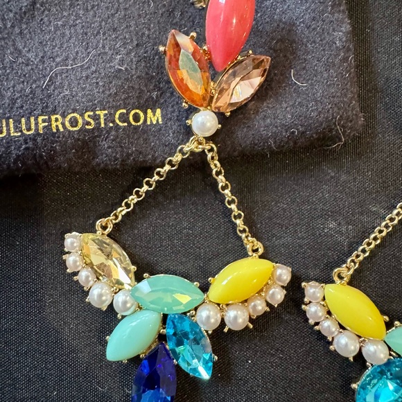 Lulu Frost chandelier earrings - Picture 2 of 2